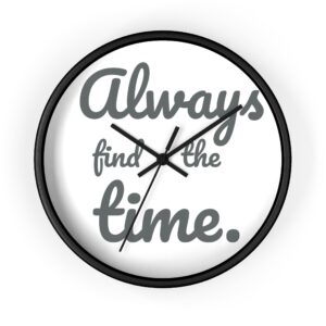 FIND THE TIME Wall clock